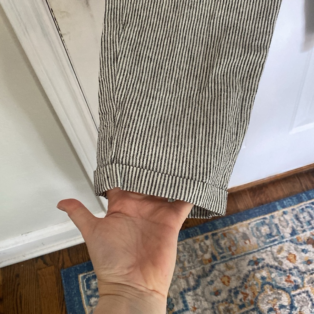 Jcrew Factory Linen-Cotton Pants, Size 4 - Picture 5 of 8